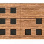 Domino akustický panel