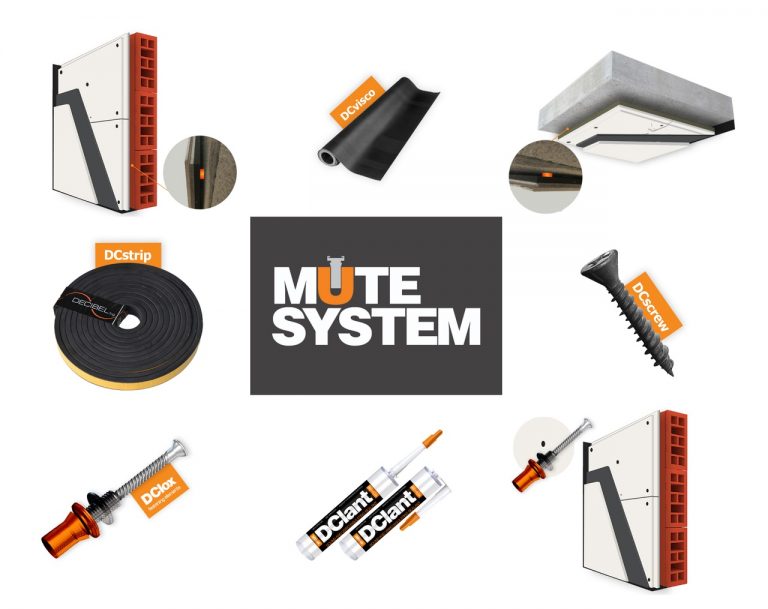 MUTE system - produkt a príslušenstvo