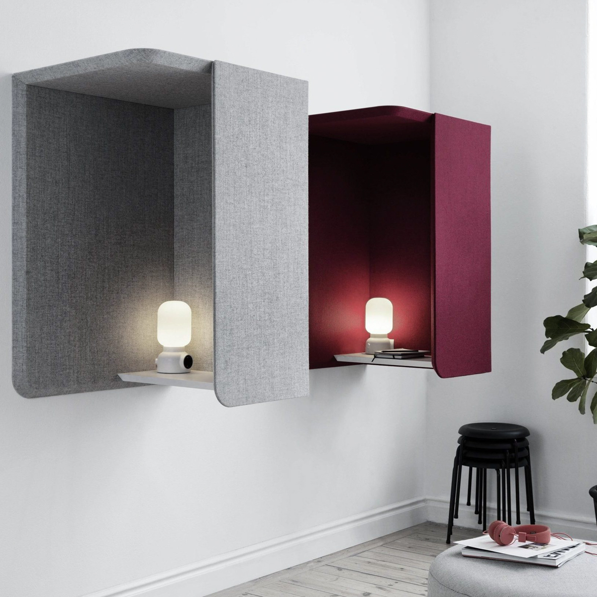 Abstracta Domo Wall Booth