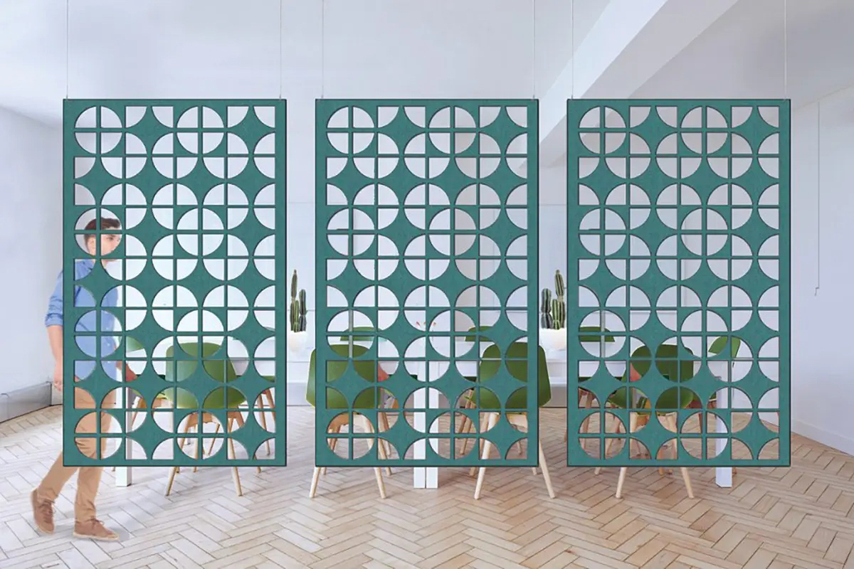 Slalom Partitions BAFFLE XL cutout