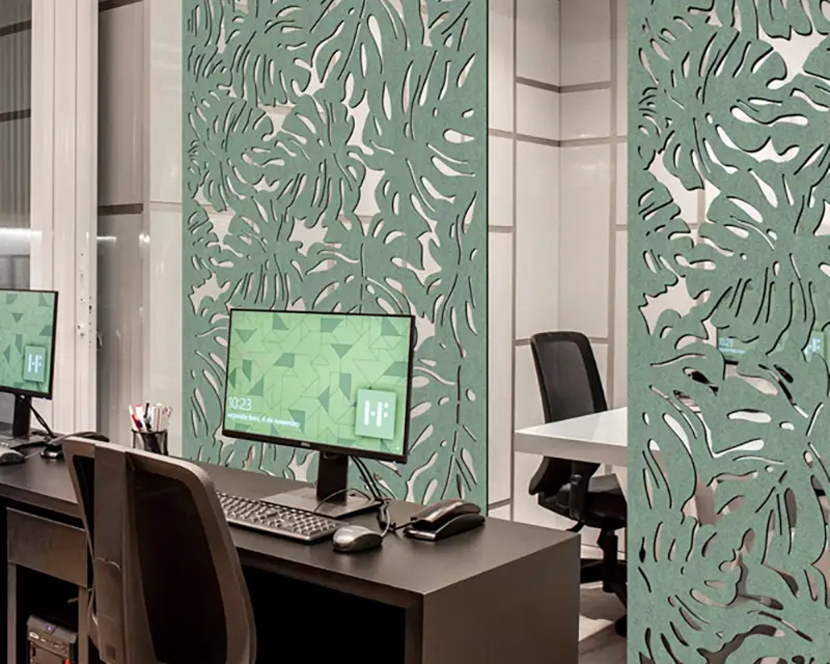 Slalom Partitions BAFFLE XL monstera