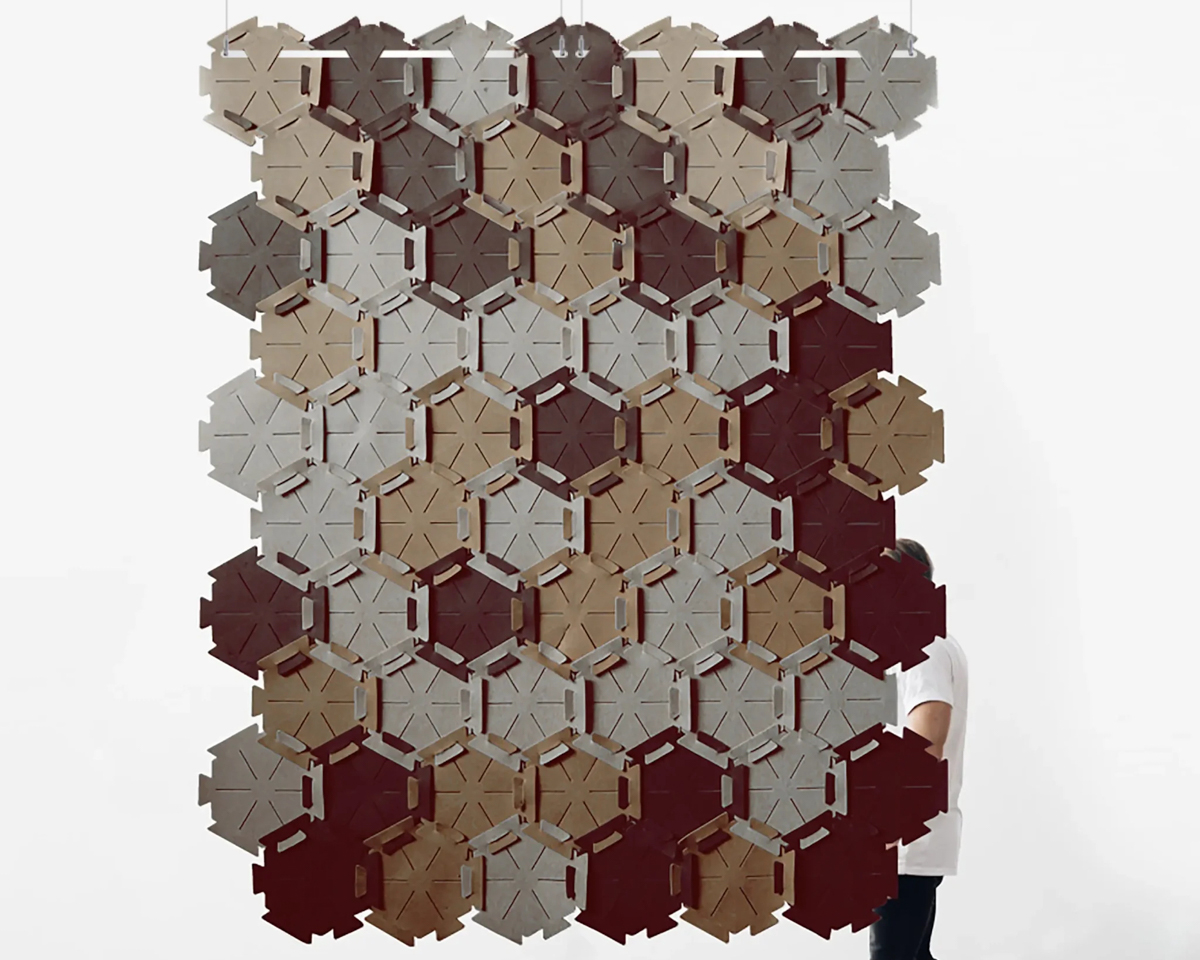 Slalom Pet Felt WAVE