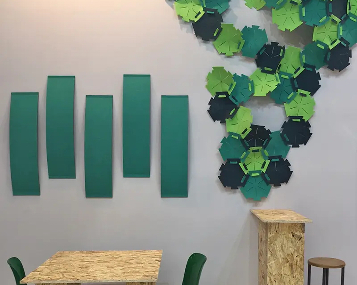 Slalom Pet Felt WAVE