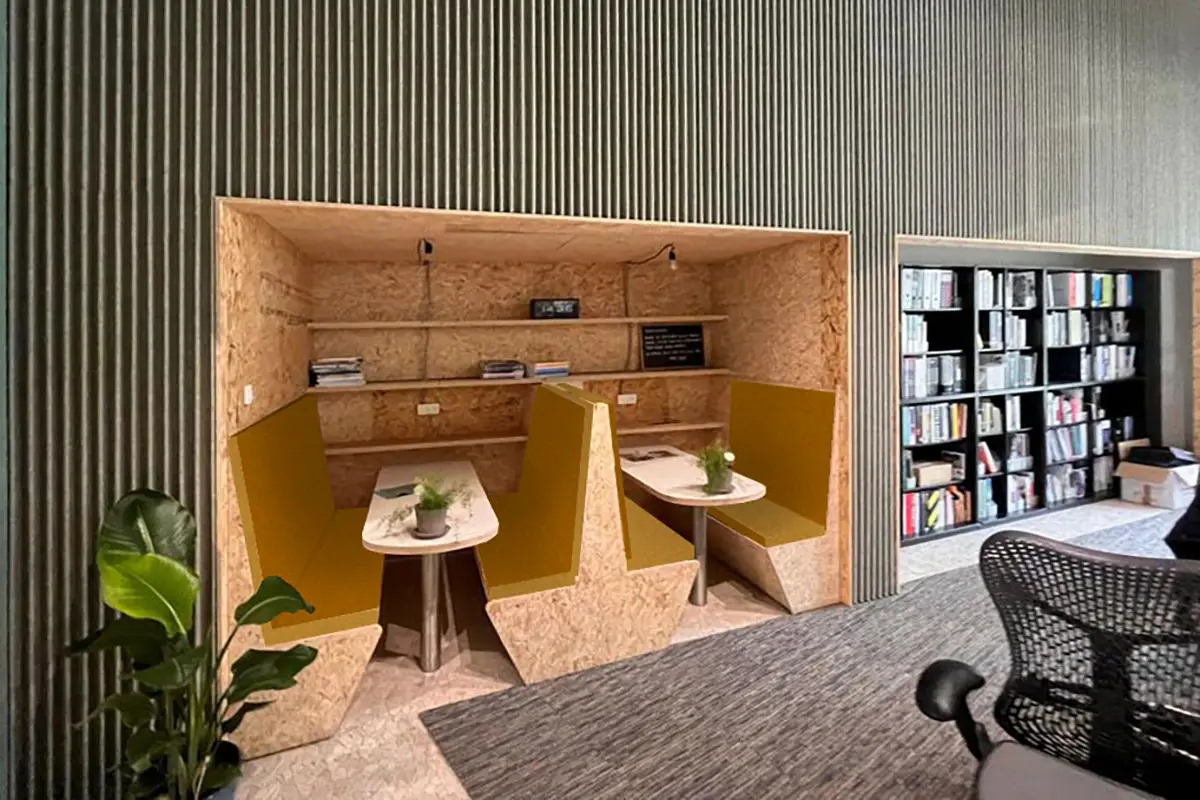 Slalom Wall Covering LAMELLAE